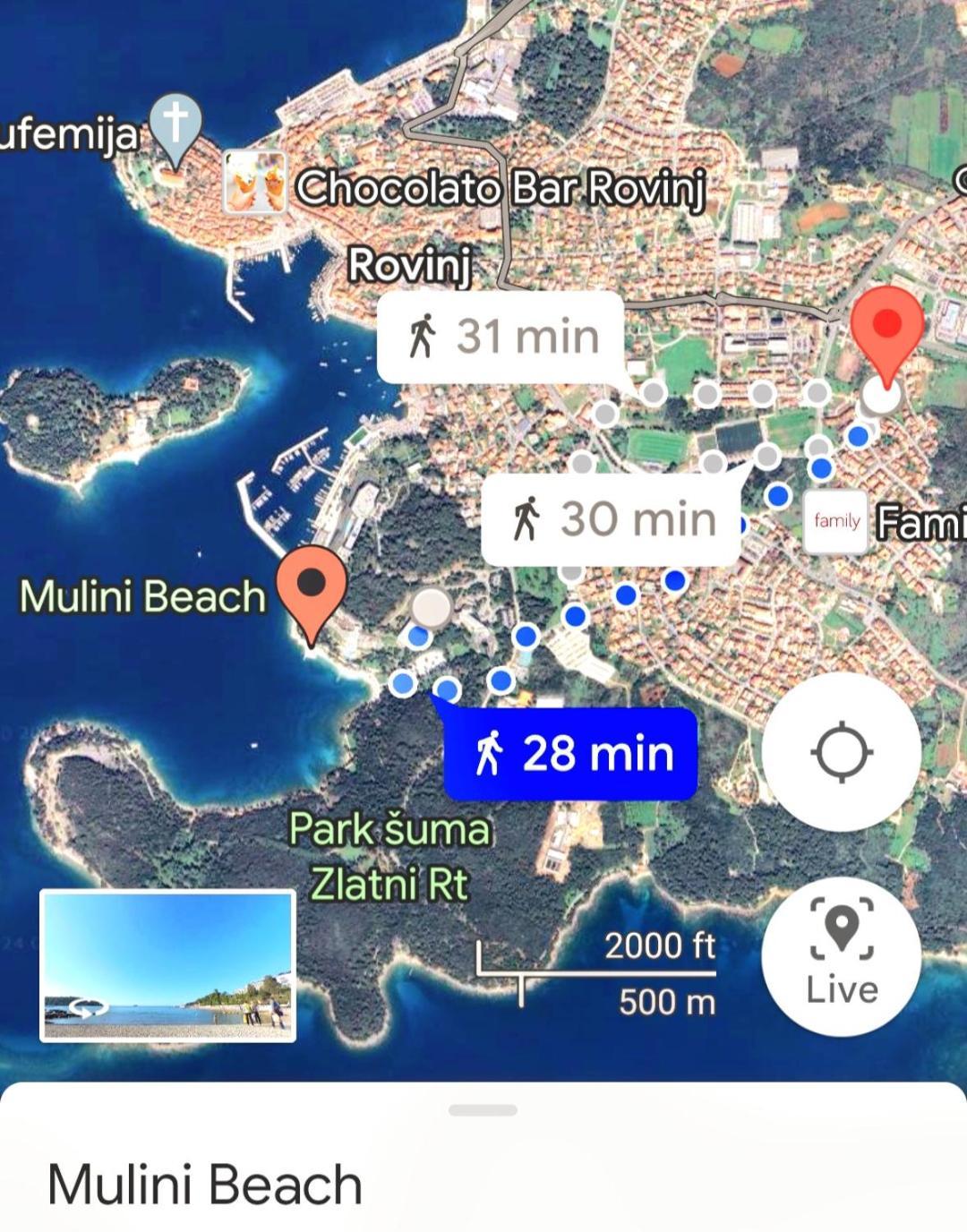 Apartman Lucija 2 Rovinj Exteriör bild